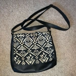 Aztec print crossbody